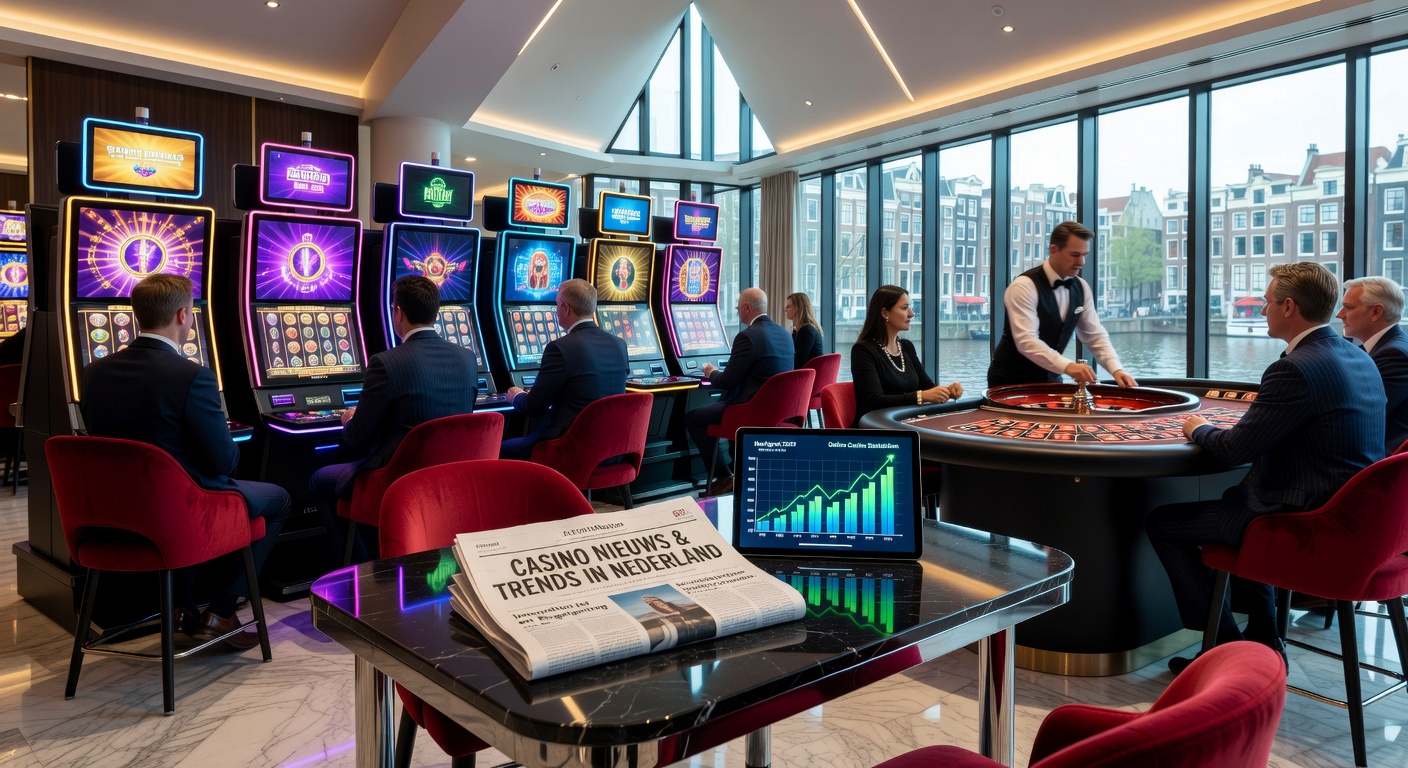 Illustratie van de Kansspelautoriteit die boetes oplegt aan illegale goksites, met eurotekens en waarschuwingsborden