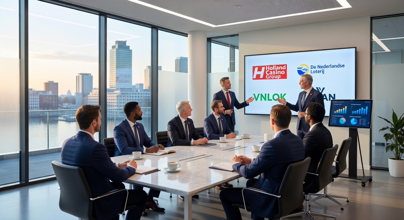 Grafiek met vergelijking legale en illegale gokomzet in Nederland 2025