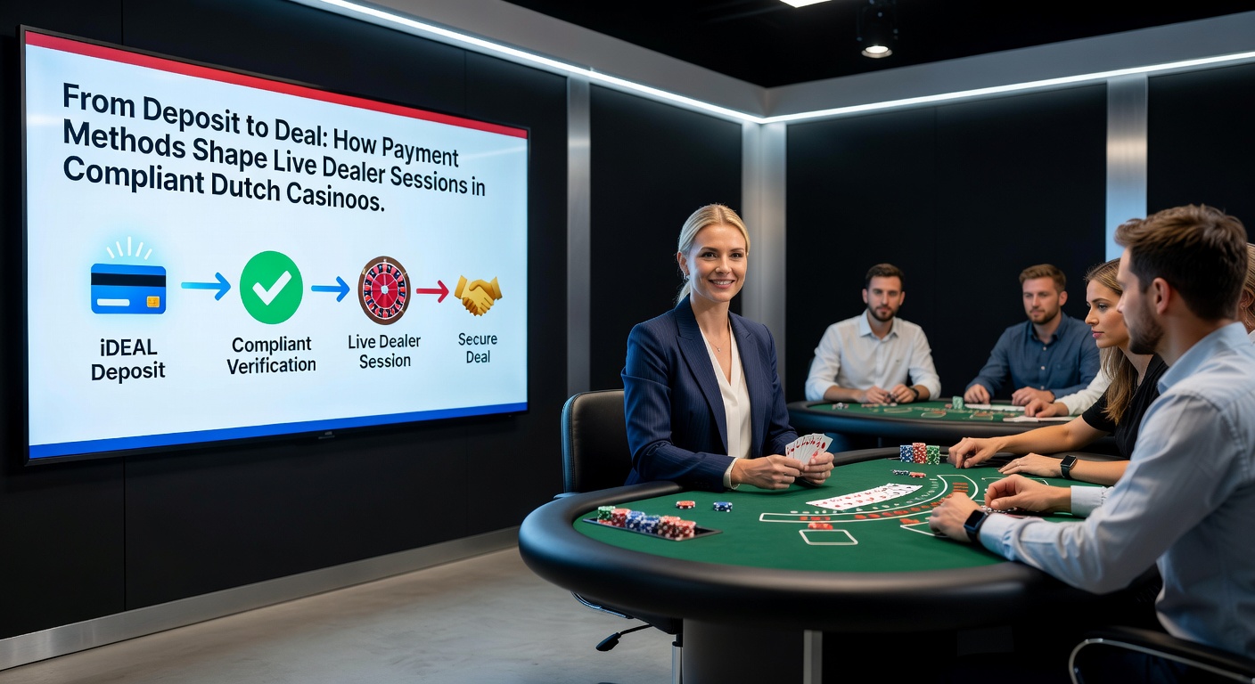 Live dealer tafel met realtime stortingsintegratie in een Nederlands casino platform