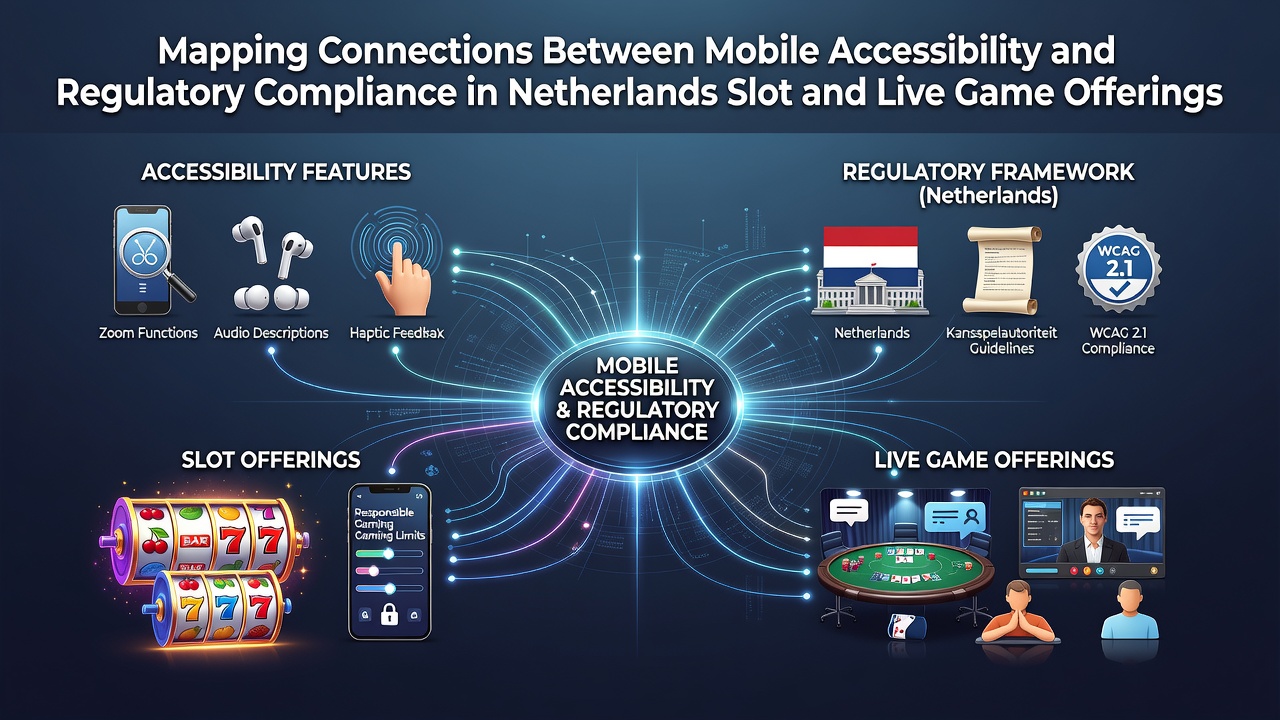 Mobiele interface van een Nederlandse legale slotgame met KSA-compliant ontwerp en toegankelijkheidsfuncties