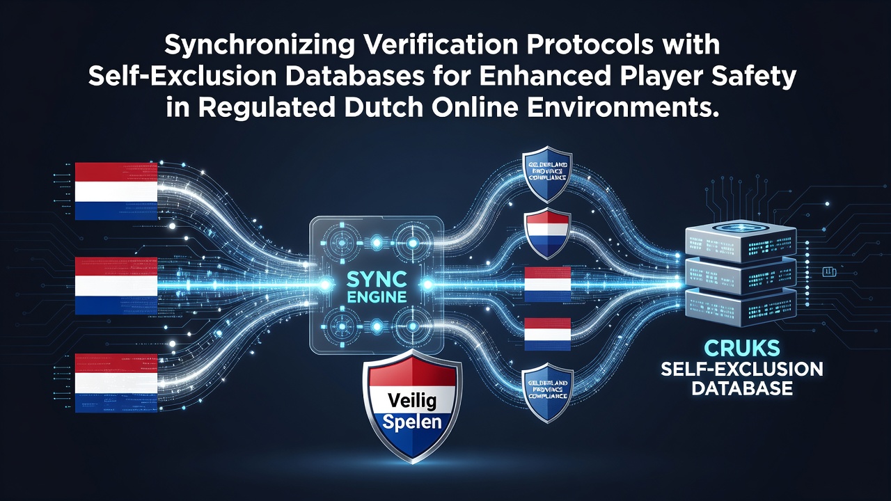 Illustratie van verificatieprotocollen en zelfuitsluitingsdatabases in Nederlandse online kansspelen