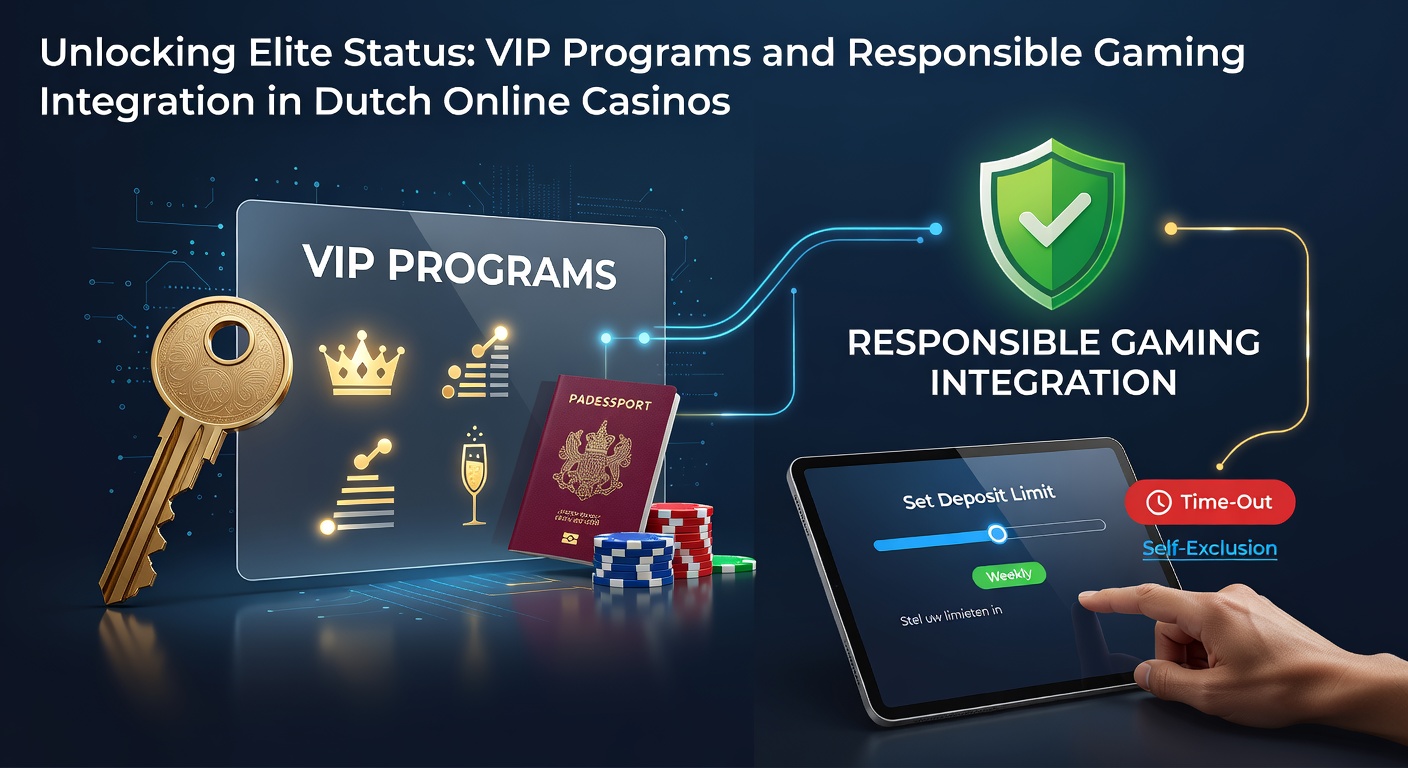 VIP-ladder in een Nederlands online casino met beloningen en limieten zichtbaar op een digitaal scherm